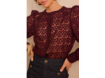Chemisier brodé CAMOMILLE en coton