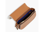 Sac bandoulière moyen modèle Gisèle en cuir grainé