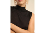 Pull à col montant sans manches