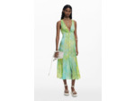Robe Sans Manches En Tissu – Femme