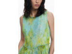 Blouse Sans Manches En Tissu – Femme