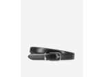 Ceinture en cuir glacé noir black