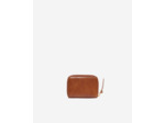 Porte monnaie amelia en cuir marron brown