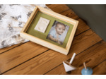 Baby Art Cadre photo avec empreinte en plâtre Pure Frame Wood Miscel