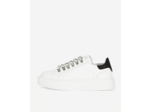 Basket en cuir avec lacet-shirt mouchetes