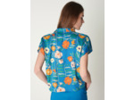 Chemise lana botanic denim