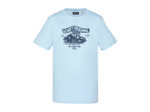 T-shirt imprimé logo moto vintage