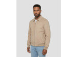 Blouson casual, cuir de chèvre velours
