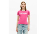 T-shirt manches courtes et print ruben fushia