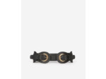 Ceinture en cuir large black