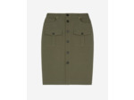 Jupe style cargo kaki