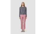 Gilet Ginno gris en laine merinos