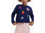 T-Shirt À Manches Longues En Maille – Fille