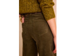 Pantalon large LISA en velours côtelé