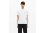 Polo manches courtes avec broderie blason white