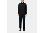 Chemise Jacquard Noire À Palmiers black