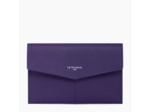 Pochette enveloppe moyen modèle Charlotte en cuir lisse