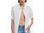 Chemise À Manches Longues En Tissu – Femme