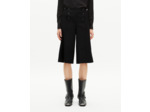 Pantalon culotte large à pont noir black