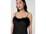 Robe Reaney Noir en Polyester