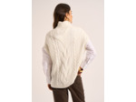 Pull sans manches col roulé
