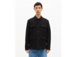 Surchemise en laine noire black