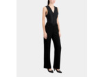 Pantalon Tailleur Noir En Crêpe black