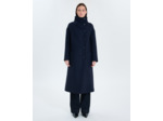 Manteau Miritina (Miranda Col Montant) Nocturne en Laine
