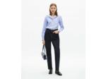 Chemise a manches longues col marin blue white