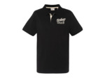 Polo avec logo brodé et patte contrastée