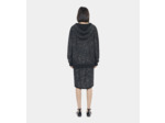 Sweatshirt À Sequins En Maille Noire black
