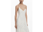 Robe À Bretelles En Tissu – Femme