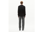 Chemise en jacquard léopard noire black