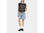 Top Noir Avec Plissage black
