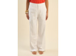 Pantalon de costume contenant du lin