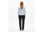 Chemise a manches longues a volants light blue