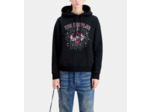 Sweat Rock Avec Print Coeur black washed