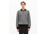 Pull en pied de poule noir black white