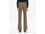 Pantalon tailleur bootcut camel camel