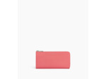 Compagnon zippé Emilie en cuir signature T