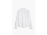 Chemise À Manches Longues En Tissu – Femme
