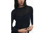 Robe À Manches Longues En Maille – Femme