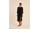 Robe longue fendue