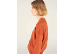 Cardigan cannelle