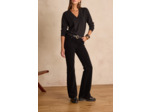 Pantalon bootcut LILY en velours de coton