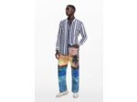 Chemise À Manches Longues En Tissu – Homme