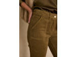 Pantalon chino NALLA en velours côtelé