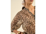 Chemisier imprimé animalier