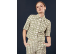 Chemise Christine Ecru en Lin