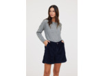 Short en velours grosses côtes, plis devant